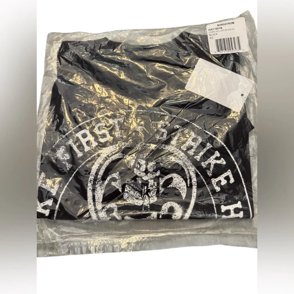 Cobra Kai Strike First Graphic Short Sleeve Tee XS